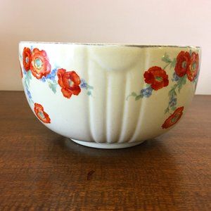 Hall's Superior Quality Kitchenware 7.5" Mixing Bowl, Orange Poppy